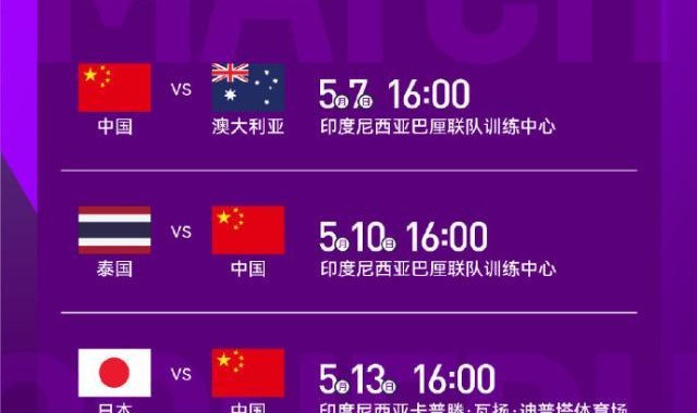 开云平台-U17女足公布出征名单 飞赴印尼参赛U17女足亚洲杯