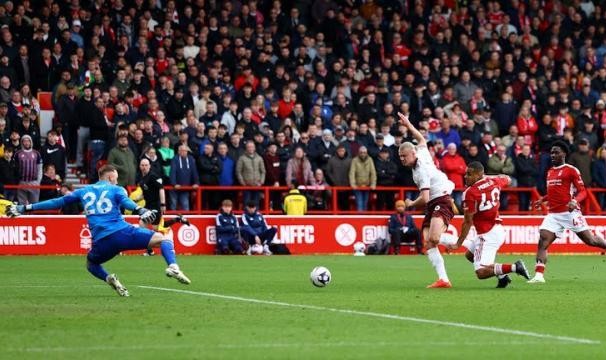 开云体育官网-【英超】德布劳内两助，哈兰德破门，曼城2-0客胜森林