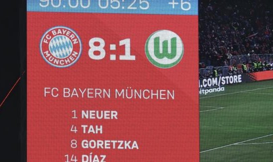 开云中国-疯狂8比1！凯恩+奥利塞+迪亚斯>德甲其他17队